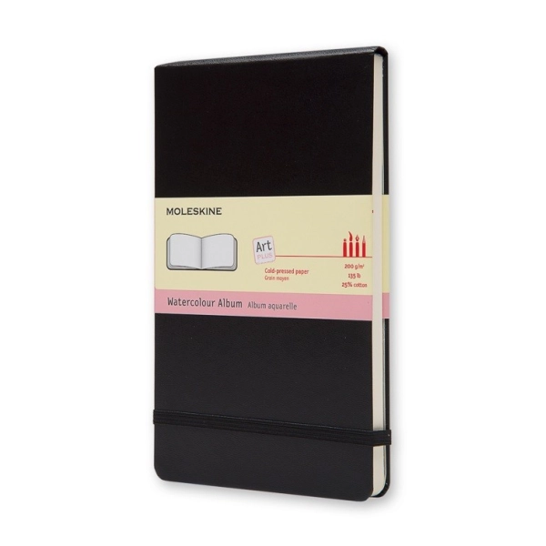 BLOC ACUARELA MOLESKINE 13x21
