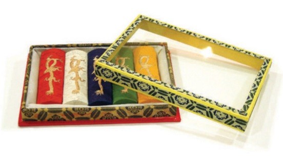 SET 5 BARRAS TINTA COLORES 31grs.