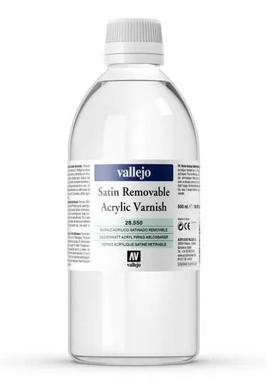 BARNIZ SATINADO VALLEJO 500ml