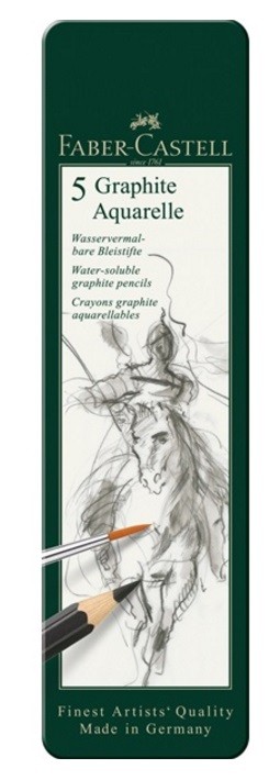 FABER-CASTELL 5 LAPICES ACUARELABLES