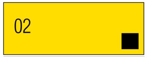 MARKER PEBEO 4mm-AMARILLO
