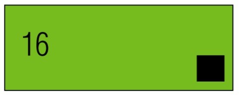 MARKER PEBEO 4mm-VERDE CLARO