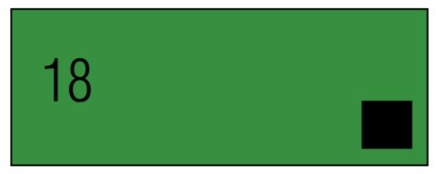 MARKER PEBEO 4mm-VERDE