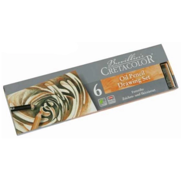 ESTUCHE CRETACOLOR GRASOS 6 LÁPICES