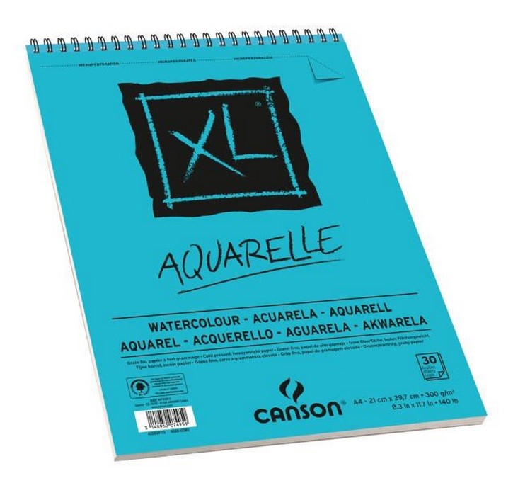 BLOC XL AQUARELLE A5 300gr. 20 HOJAS