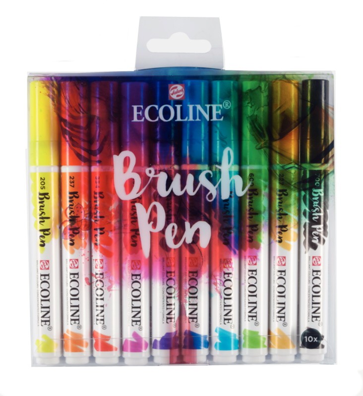ECOLINE SET 10 ROTULADORES BASICOS