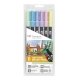SET 6 ROTULADORES TOMBOW PASTEL