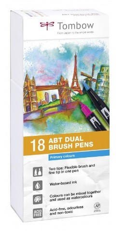 TOMBOW SET 18 PRIMARIOS