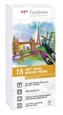 TOMBOW SET 18 SECUNDARIOS