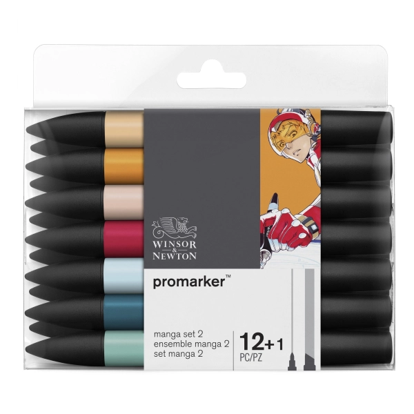 SET 12+1 PROMARKER MANGA 2
