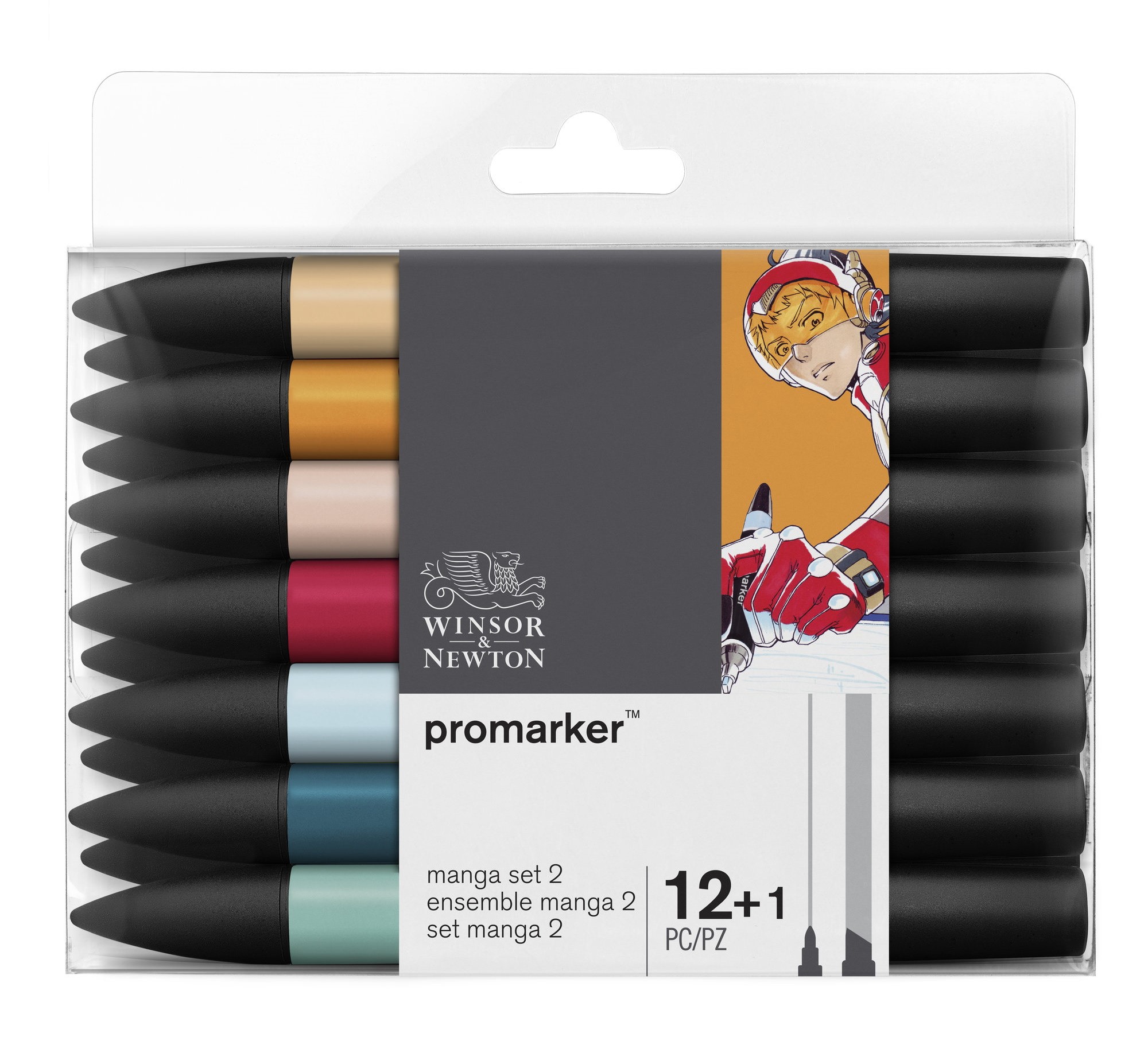 SET 12+1 PROMARKER MANGA 2
