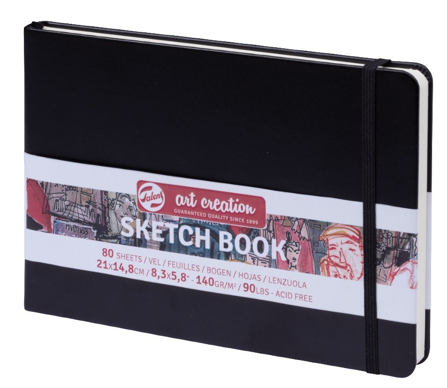 BLOC ARTCREATION NEGRO A5 HORIZONTAL