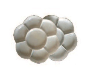 PALETA FLOR DOBLE 17 CMS.