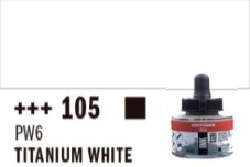TINTA ACRÍLICA 30ml-BLANCO TITANIO