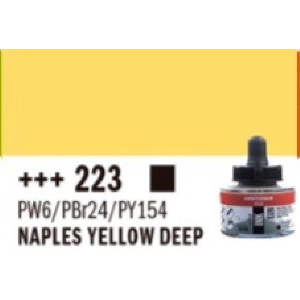 TINTA ACRÍLICA 30ml-AMARILLO NAPOLES OSCURO
