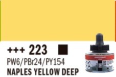 TINTA ACRÍLICA 30ml-AMARILLO NAPOLES OSCURO