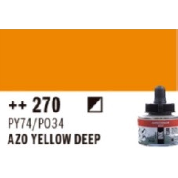 TINTA ACRÍLICA 30ml-AMARILLO AZO OSCURO