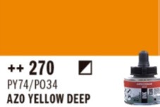 TINTA ACRÍLICA 30ml-AMARILLO AZO OSCURO