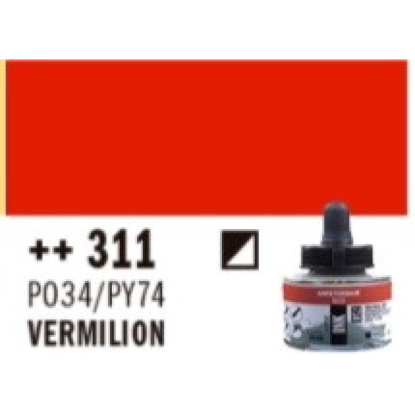 TINTA ACRÍLICA 30ml-BERMELLON