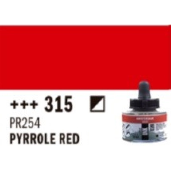 TINTA ACRÍLICA 30ml-ROJO PYRROLE