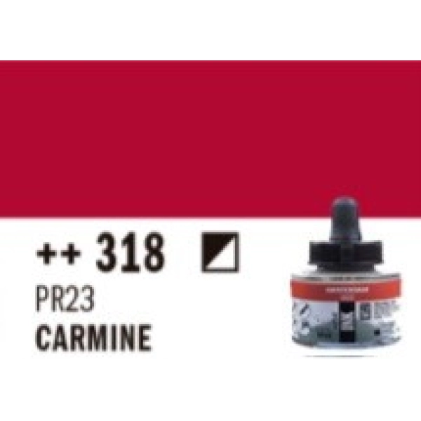 TINTA ACRÍLICA 30ml-CARMÍN