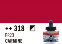 TINTA ACRÍLICA 30ml-CARMÍN
