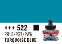 TINTA ACRÍLICA 30ml-AZUL TURQUESA
