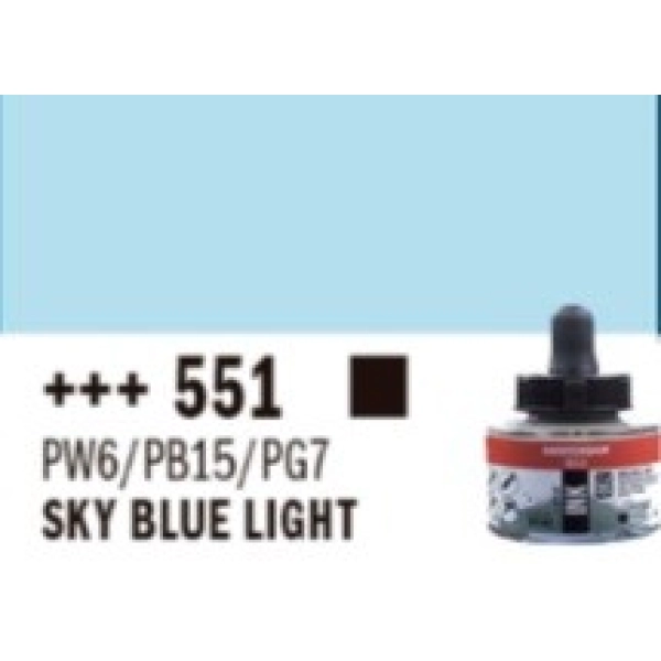 TINTA ACRÍLICA 30ml-AZUL CELESTE CLARO