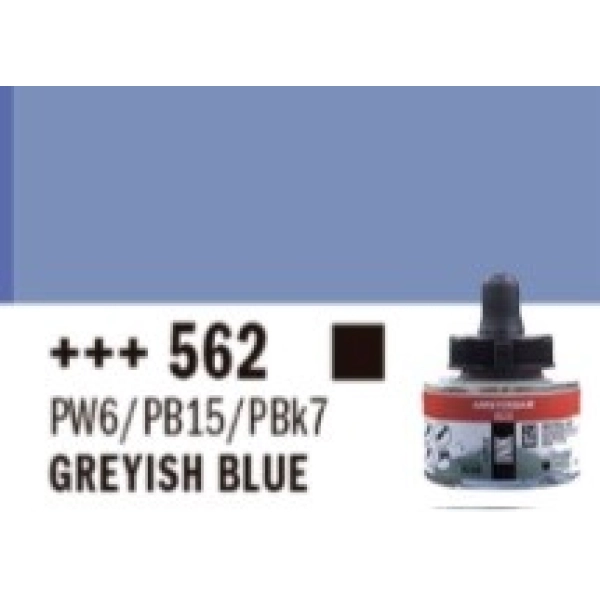 TINTA ACRÍLICA 30ml-AZUL GRIS