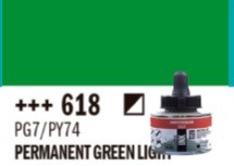 TINTA ACRÍLICA 30ml-VERDE PERM.CLARO