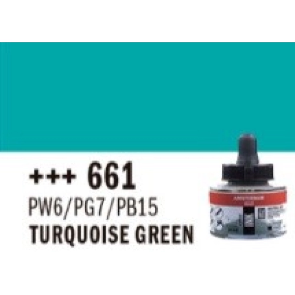 TINTA ACRÍLICA 30ml-VERDE TURQUESA