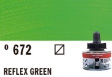 TINTA ACRÍLICA 30ml-VERDE REFLEX