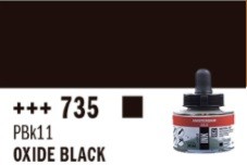 TINTA ACRÍLICA 30ml-NEGRO OXIDO