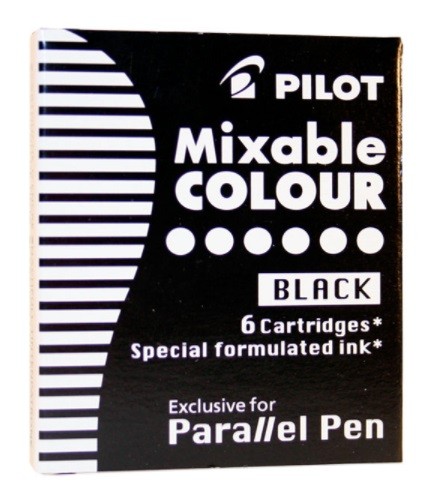 CARTUCHOS PILOT TINTA NEGRA (6)
