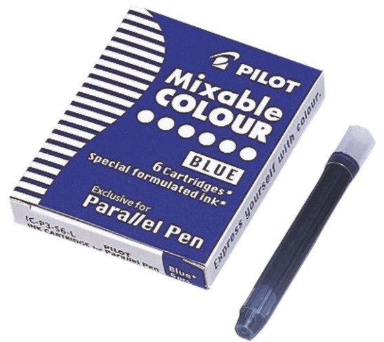 CARTUCHOS PILOT TINTA AZUL (6)