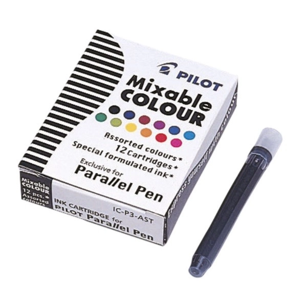 CARTUCHOS PILOT TINTA COLOR (12)