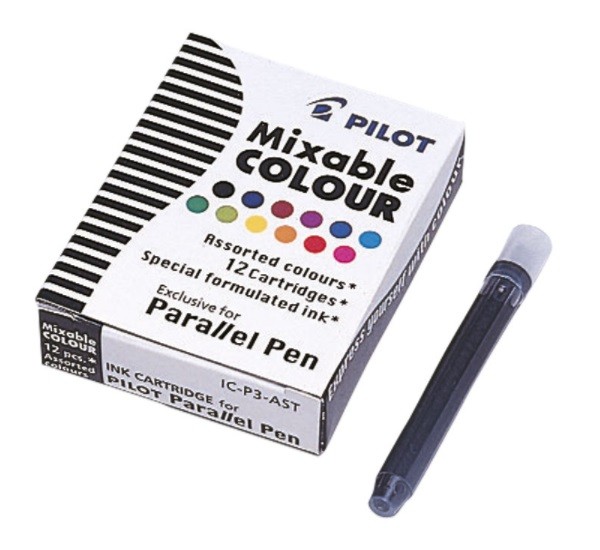 CARTUCHOS PILOT TINTA COLOR (12)