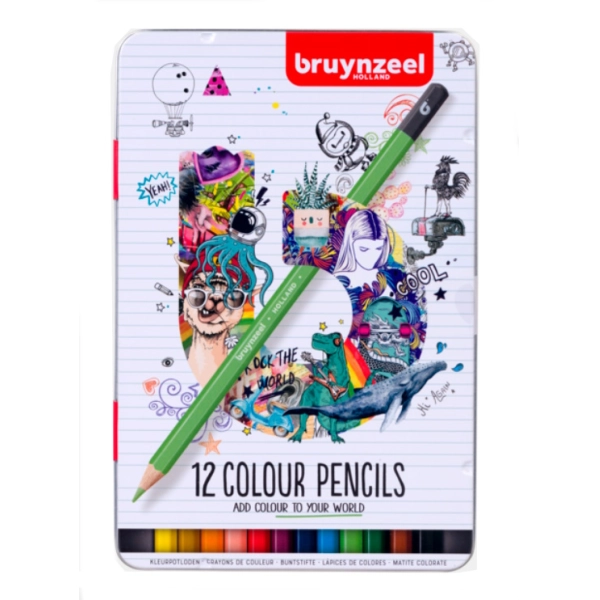 BRUYNZEEL 12 LAPICES COLOR