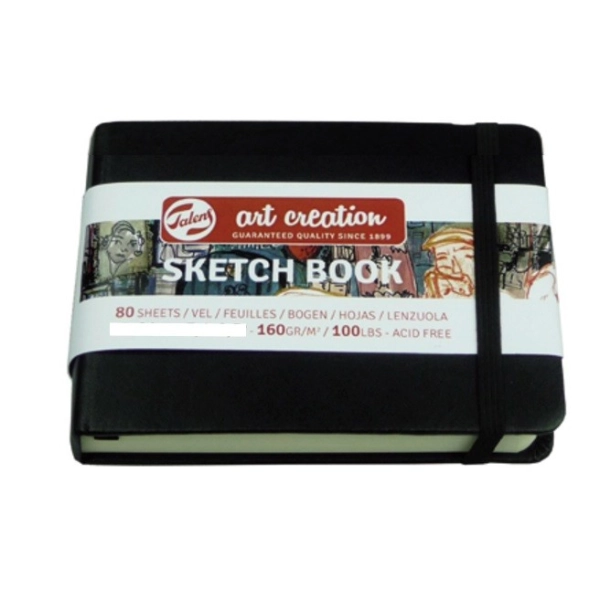 BLOC ARTCREATION NEGRO A4