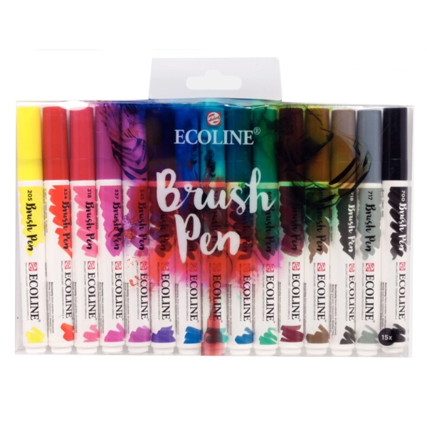 ECOLINE SET 15 ROTULADORES