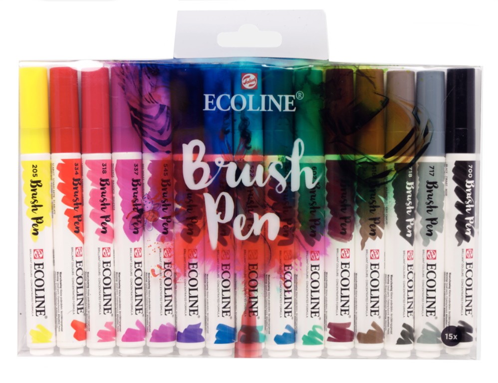 ECOLINE SET 15 ROTULADORES