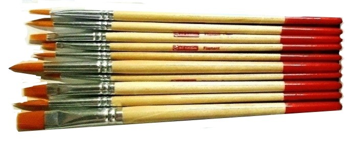 SET 10 PINCELES ARTCREATION CORTOS TORAI