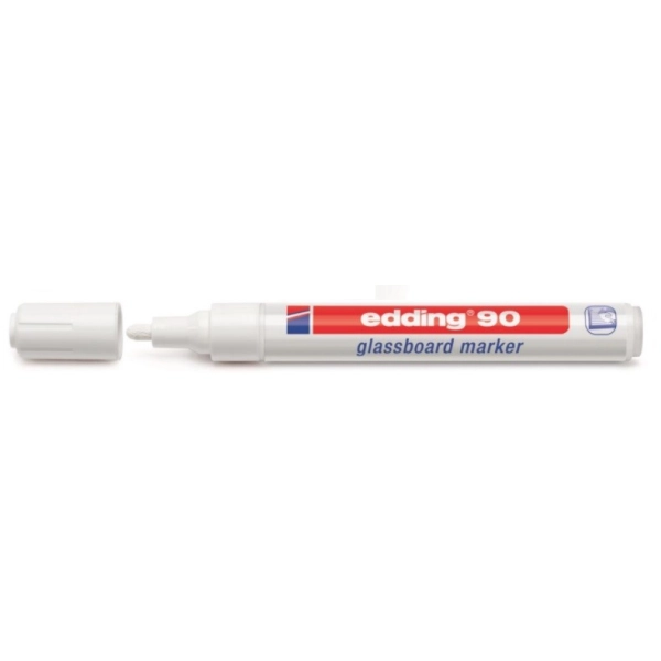 MARCADOR EDDING 90-BLANCO