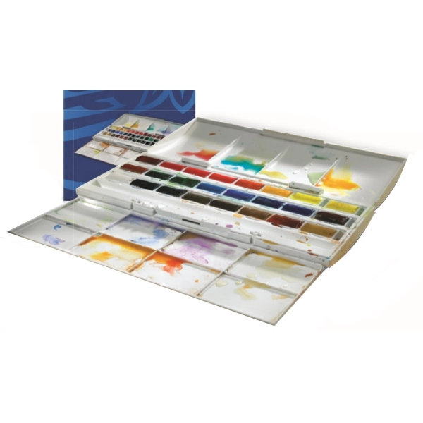 ESTUCHE COTMAN W&N 24 GODETS GRANDES