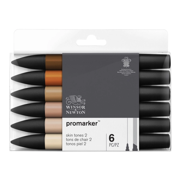 SET 6 PROMARKER TONOS PIEL 2