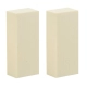 SCULPTURE BLOCK-15x7,5x5 cms.x2 UNIDADES