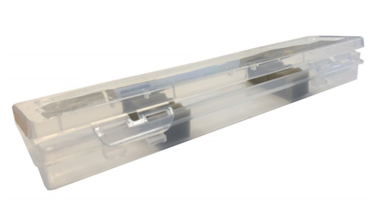 ESTUCHE PLASTICO PARA PINCELES