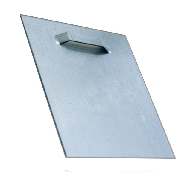 COLGADOR ADHESIVO METÁLICO 100x100 mm