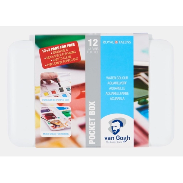  VAN GOGH ESTUCHE 12+3 GODETS
