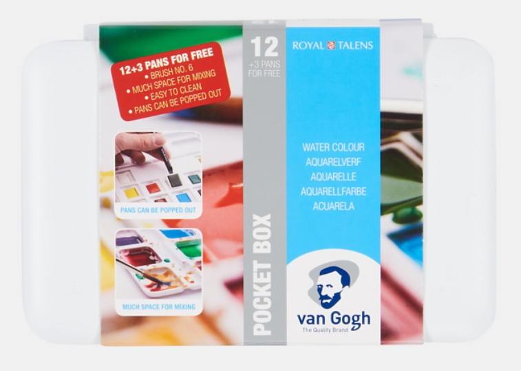  VAN GOGH ESTUCHE 12+3 GODETS